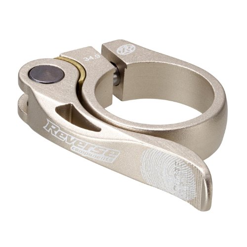 Reverse Long Life Sattelklemme mit Schnellspanner 34.9mm Sand Metal Reverse Long Life Sattelklemme mit Schnellspanner 34.9mm Sand Metal von Reverse