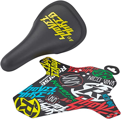 Reverse Nico Vink Shovel & Shred MTB FR Downhill Fahrrad Sattel schwarz/gelb Reverse Nico Vink Shovel & Shred MTB FR Downhill Fahrrad Sattel schwarz/gelb von Reverse