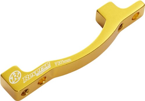 Reverse Scheibenbremsen Adapter PM-PM von 160 auf 203mm Gold Reverse Scheibenbremsen Adapter PM-PM von 160 auf 203mm Gold von Reverse