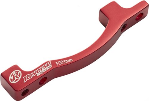 Reverse Scheibenbremsen Adapter PM-PM von 160 auf 203mm rot Reverse Scheibenbremsen Adapter PM-PM von 160 auf 203mm rot von Reverse