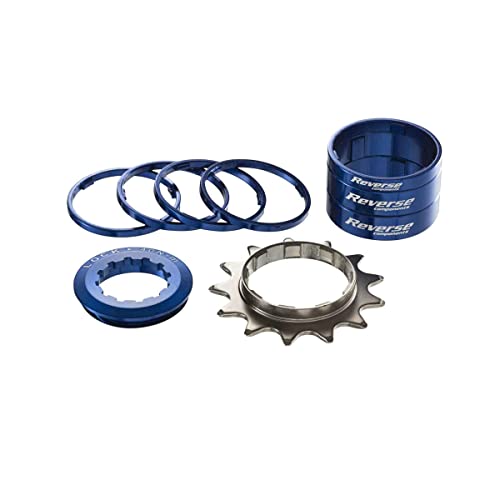 Reverse Single Speed Umbau Kit 13 Zähne dunkel blau Reverse Single Speed Umbau Kit 13 Zähne dunkel blau von Reverse
