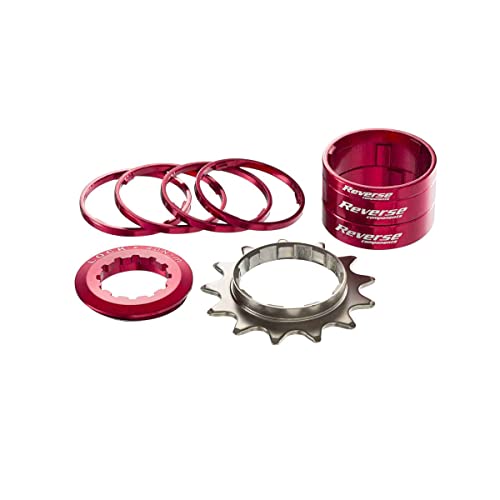 Reverse Single Speed Umbau Kit 13 Zähne rot Reverse Single Speed Umbau Kit 13 Zähne rot von Reverse