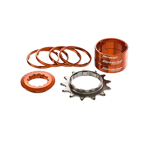 Reverse Single Speed Umbau Kit 13 Zähne orange Reverse Single Speed Umbau Kit 13 Zähne orange von Reverse