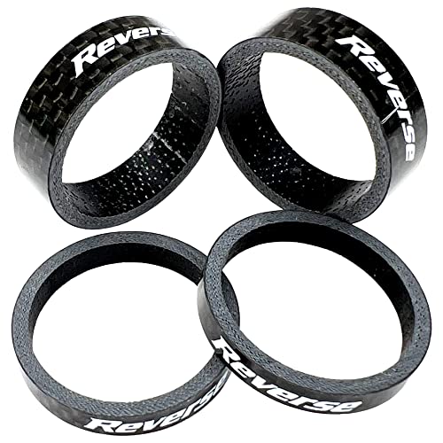 Reverse Steuersatz Spacer Set Carbon 11/8" schwarz Reverse Steuersatz Spacer Set Carbon 11/8" schwarz von Reverse