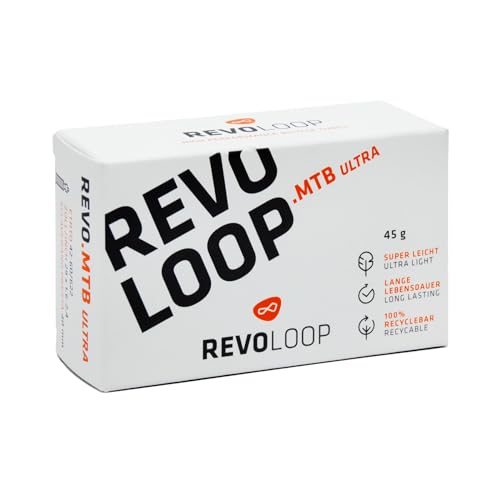 REVOLOOP TPU Fahrradschlauch - 29" x 1,6-2,4 - Ultraleicht 45g - Sclaverandventil 40mm - ETRTO 42-622 bis 60-622 - REVOLOOP.MTB Ultra 29" von Revoloop