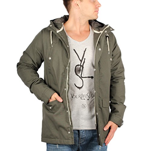 Revolution (RVLT) Herren Jacket Heavy Parka, Green (Army), Größe S von Revolution (RVLT)