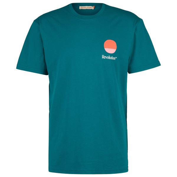 Revolution - Application T-Shirt Circle - T-Shirt Gr S türkis Revolution - Application T-Shirt Circle - T-Shirt Gr S türkis von Revolution
