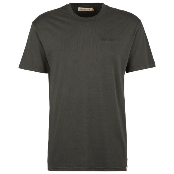 Revolution - Application T-Shirt Logo - T-Shirt Gr M grau Revolution - Application T-Shirt Logo - T-Shirt Gr M grau von Revolution