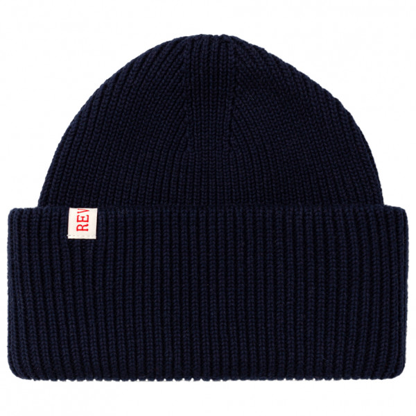 Revolution - Beanie with Big Fold Up - Mütze Gr One Size blau/schwarz von Revolution