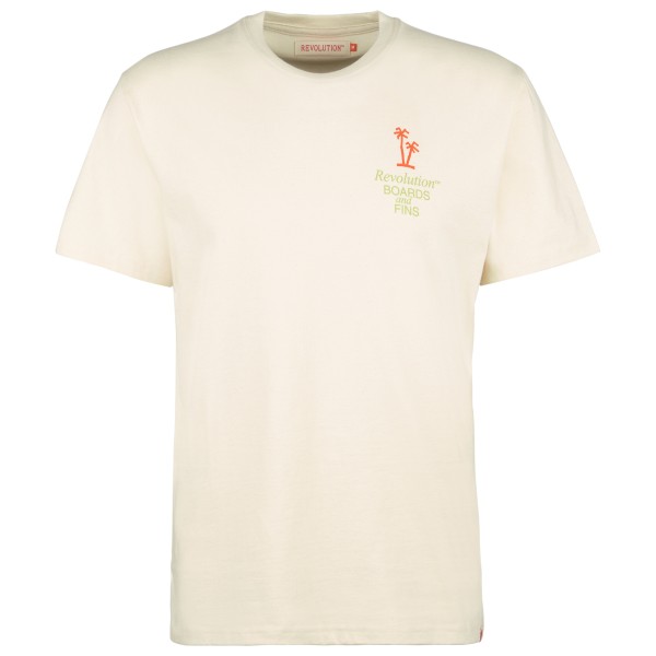Revolution - Printed T-Shirt Boards & Fins - T-Shirt Gr S weiß Revolution - Printed T-Shirt Boards & Fins - T-Shirt Gr S weiß von Revolution