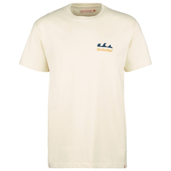 Revolution - Printed T-Shirt Waves - T-Shirt Gr XXL weiß Revolution - Printed T-Shirt Waves - T-Shirt Gr XXL weiß von Revolution