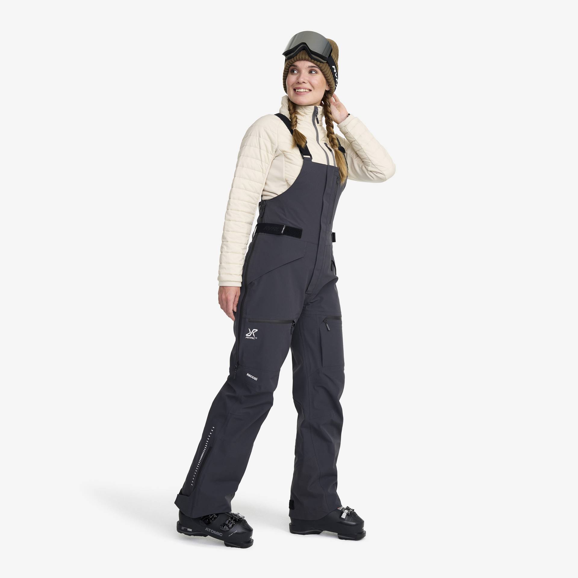 Atlas 3L Ski Bib Pants Damen Anthracite, Größe:S - Damen > Hosen > Winter- & Skihosen Atlas 3L Ski Bib Pants Damen Anthracite, Größe:S - Damen > Hosen > Winter- & Skihosen von RevolutionRace