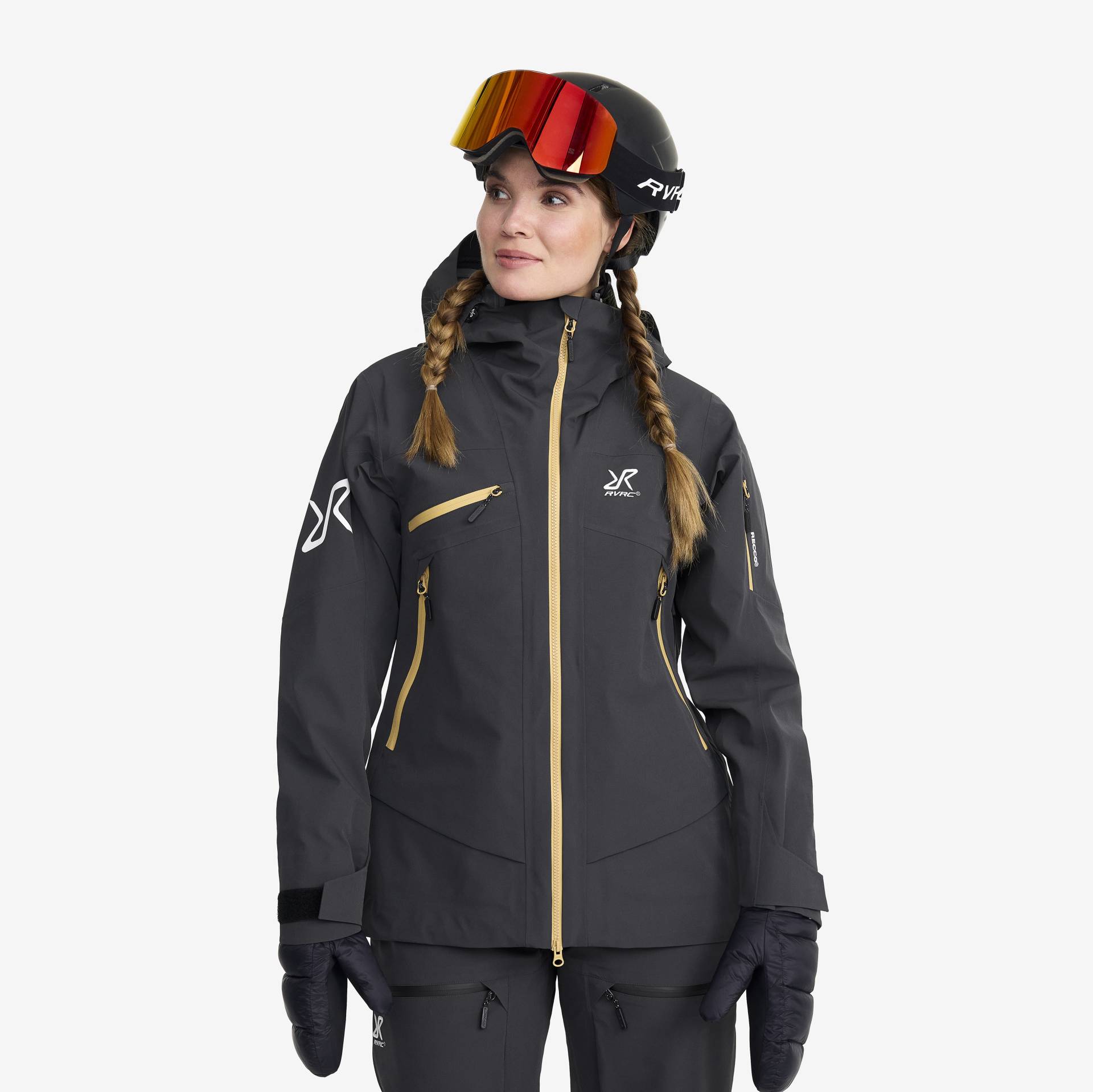 Atlas 3L Ski Jacket Damen Anthracite, Größe:XL - Skijacken von RevolutionRace