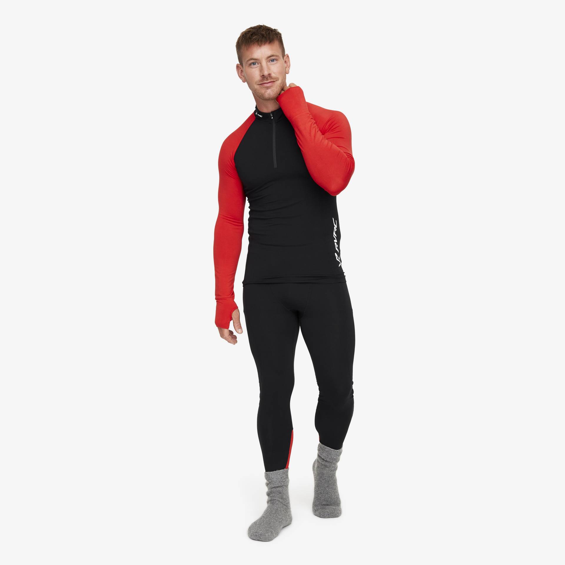 Bambooskin Base Layer Set Herren Molten Lava, Größe:2XL - Herren > Funktionsunterwäsche von RevolutionRace