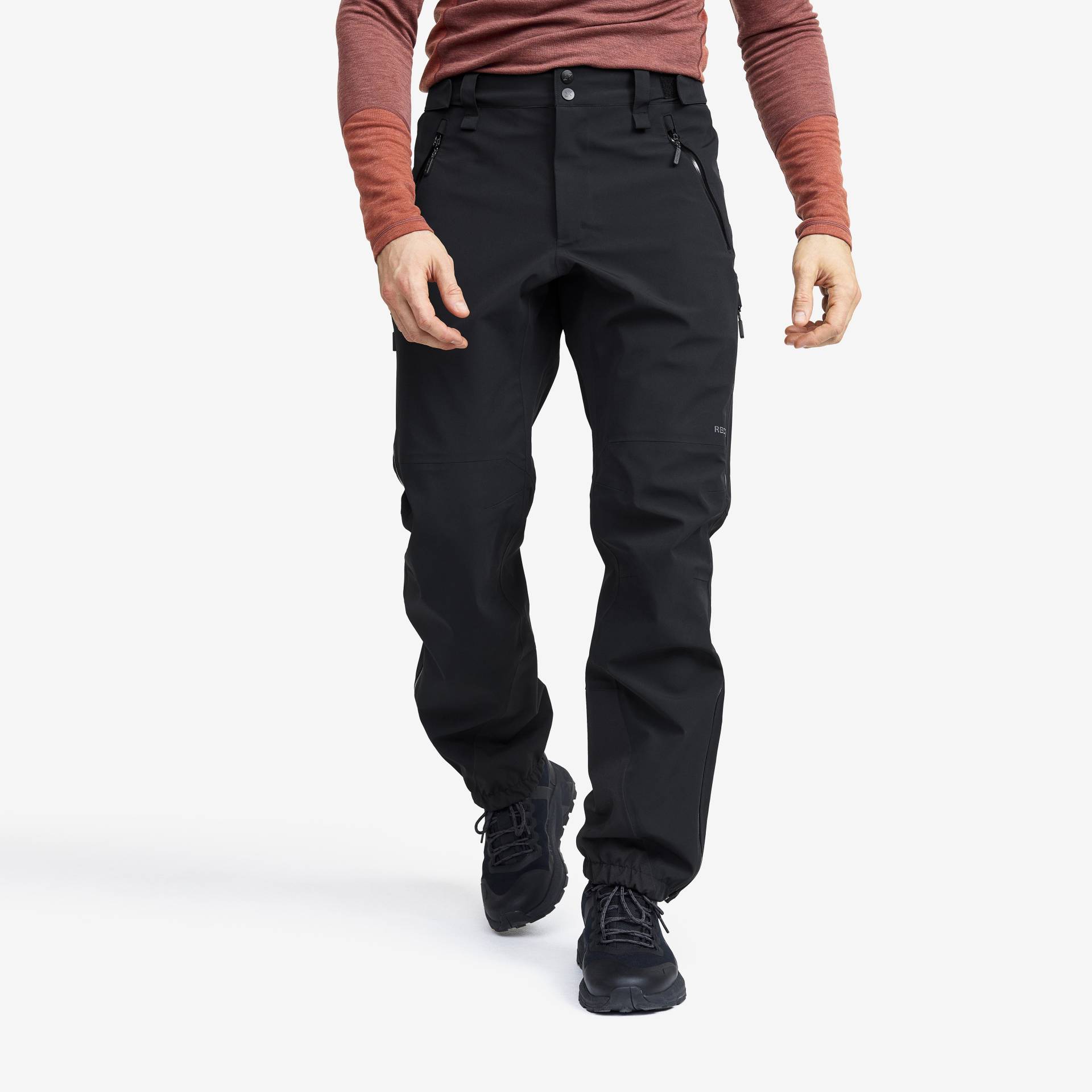 Cyclone 3L Shell Pants Herren Black, Größe:L - Outdoorhose, Wanderhose & Trekkinghose von RevolutionRace