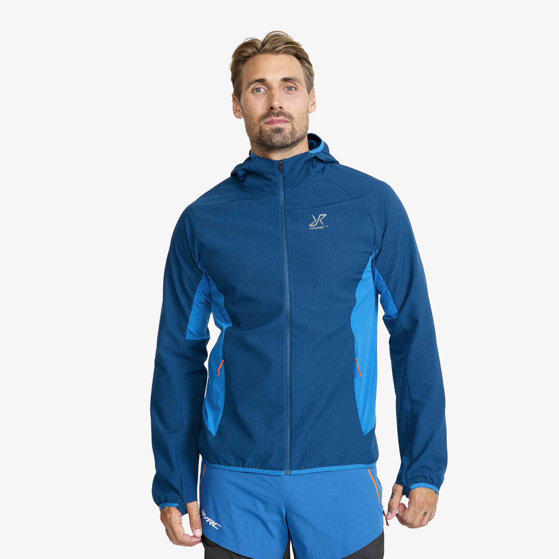 Distance Pro Wind Jacket Herren Imperial Blue/Blue Opal, Größe:4XL - Jacken > Windbreakers von RevolutionRace