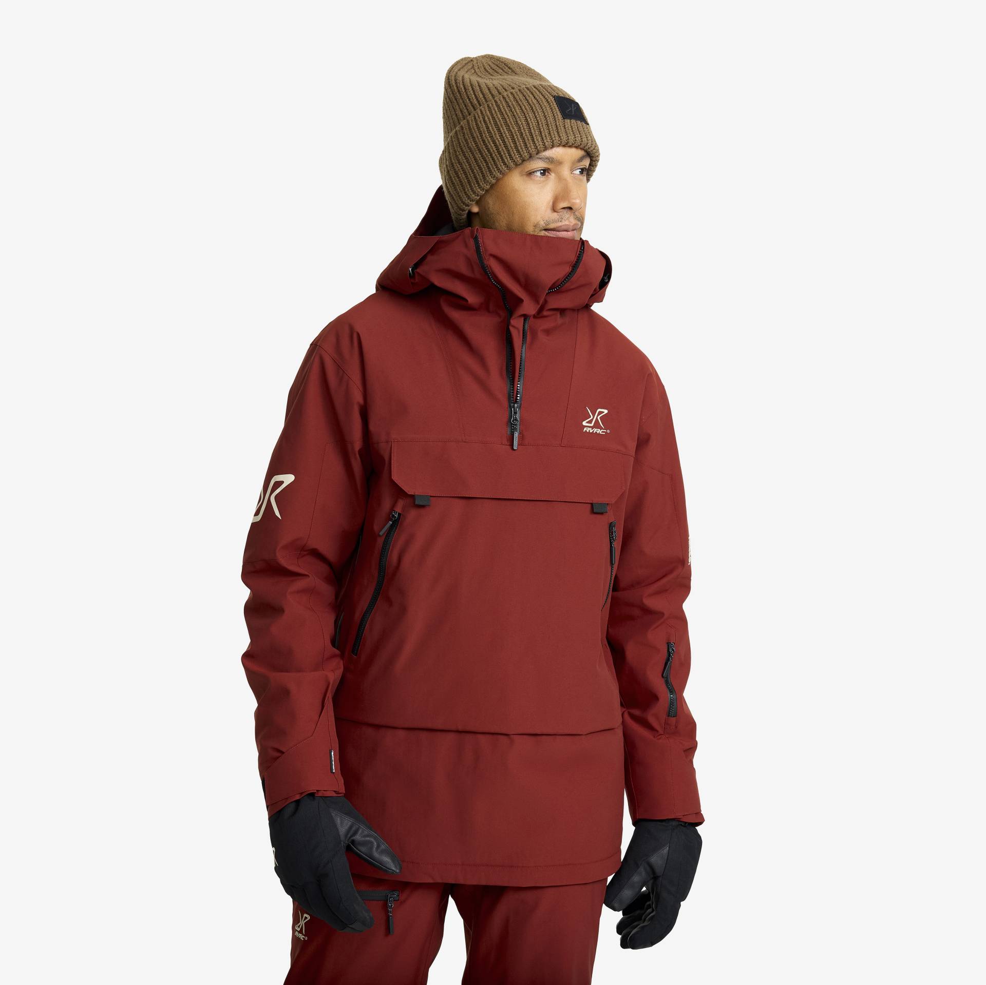 Halo 2L Insulated Ski Anorak Herren Fired Brick, Größe:S - Skijacken Halo 2L Insulated Ski Anorak Herren Fired Brick, Größe:S - Skijacken von RevolutionRace