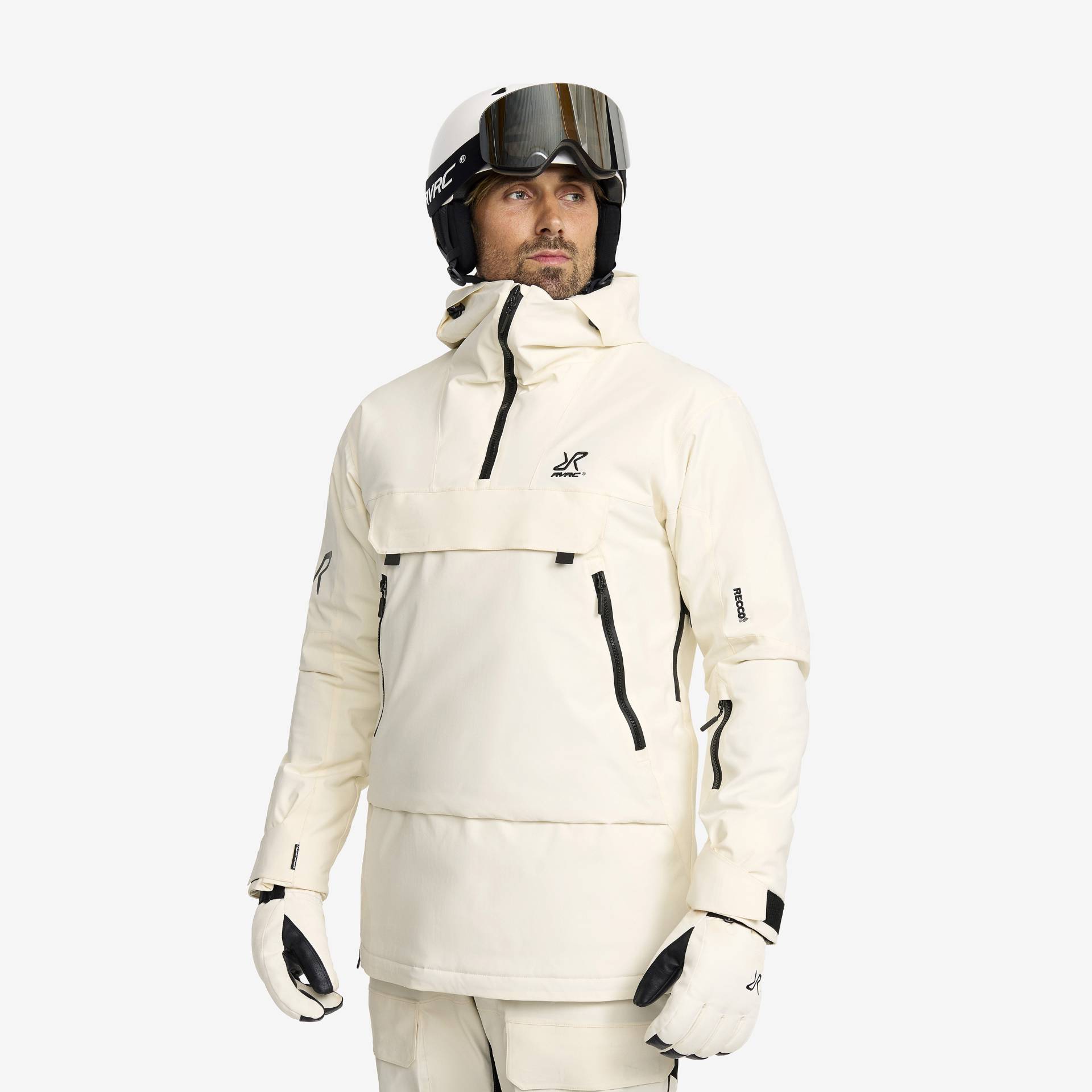 Halo 2L Insulated Ski Anorak Herren Tofu, Größe:L - Skijacken Halo 2L Insulated Ski Anorak Herren Tofu, Größe:L - Skijacken von RevolutionRace