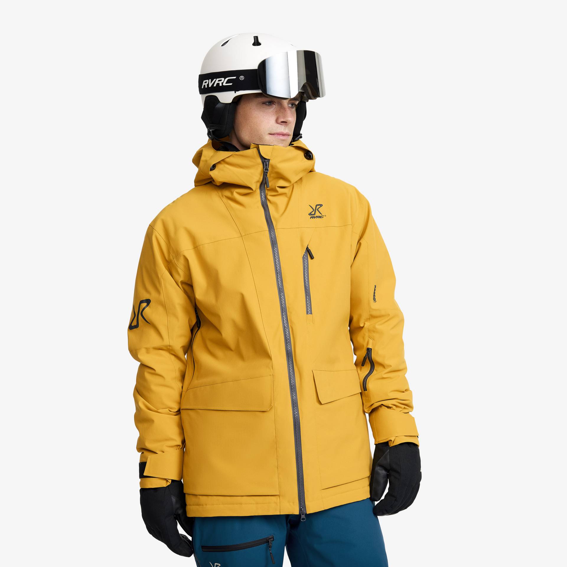 Halo 2L Insulated Ski Jacket Herren Harvest Gold, Größe:M - Skijacken von RevolutionRace