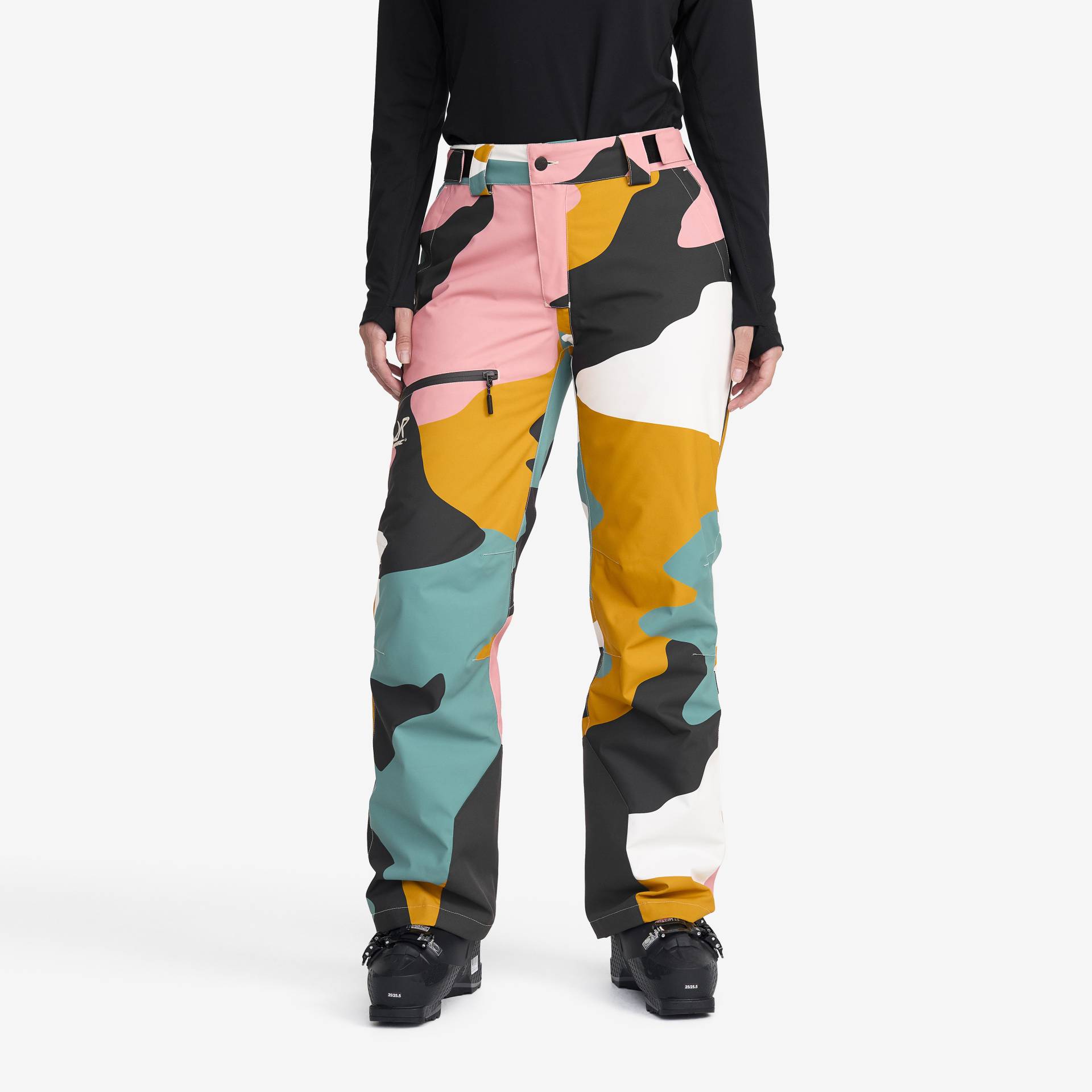 Halo 2L Insulated Snow Pants Damen Anthracite/Golden Yellow, Größe:L - Damen > Hosen > Winter- & Skihosen Halo 2L Insulated Snow Pants Damen Anthracite/Golden Yellow, Größe:L - Damen > Hosen > Winter- & Skihosen von RevolutionRace