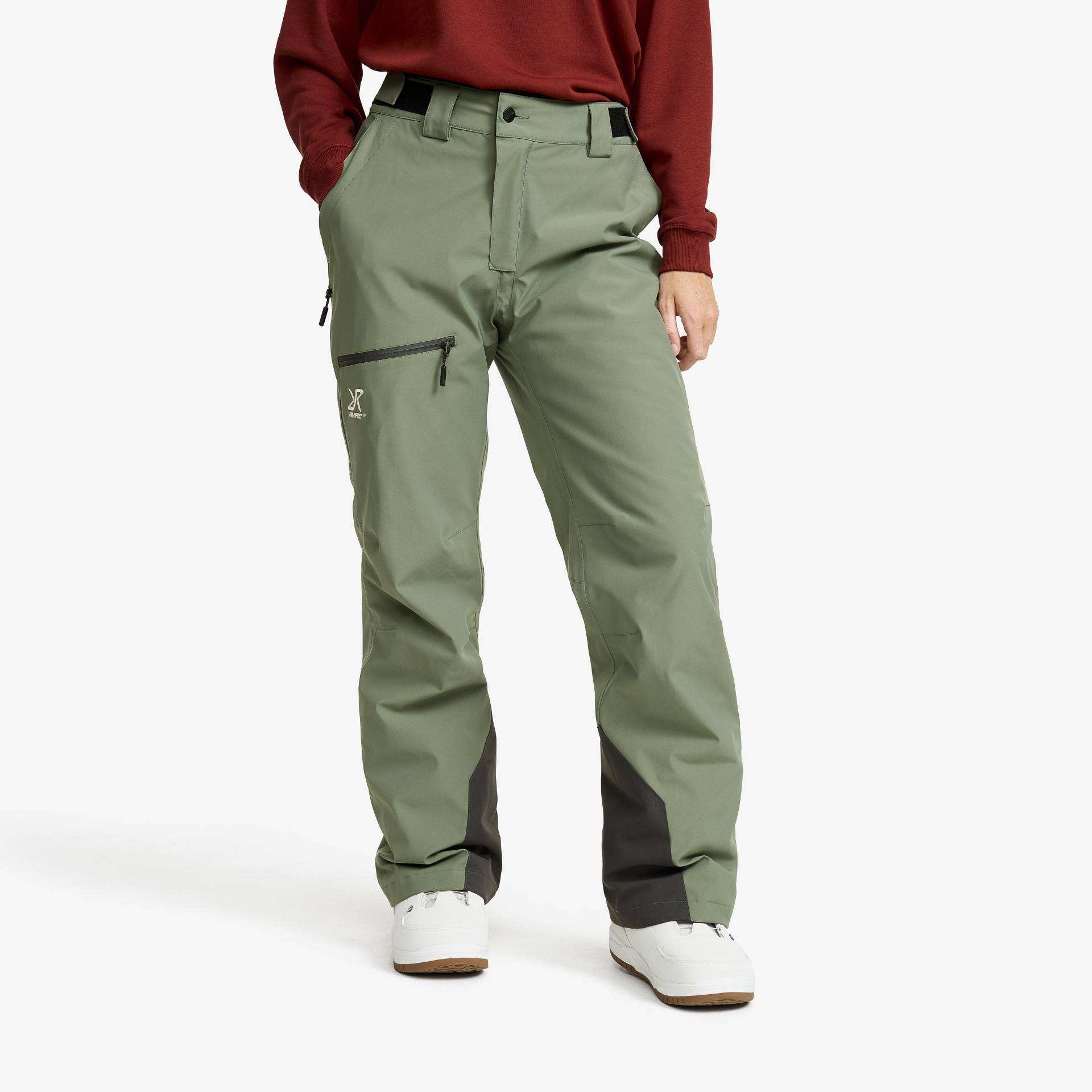Halo 2L Insulated Snow Pants Damen Dusty Green, Größe:XL - Damen > Hosen > Winter- & Skihosen Halo 2L Insulated Snow Pants Damen Dusty Green, Größe:XL - Damen > Hosen > Winter- & Skihosen von RevolutionRace