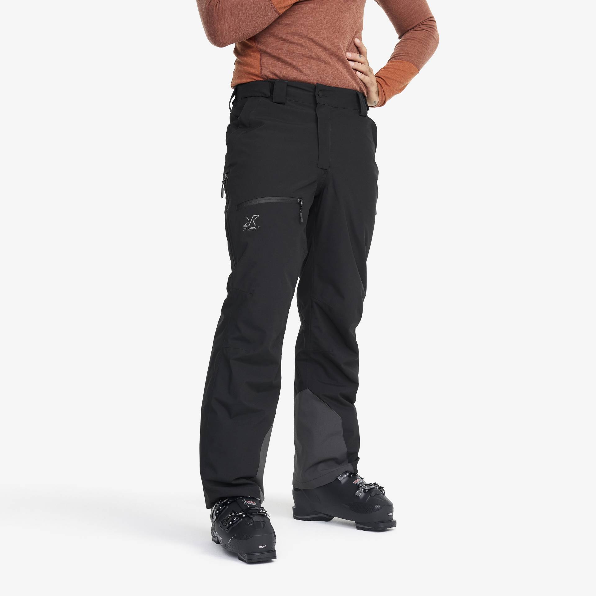 Halo 2L Insulated Snow Pants Herren Black, Größe:2XL - Hosen > Winterhosen von RevolutionRace