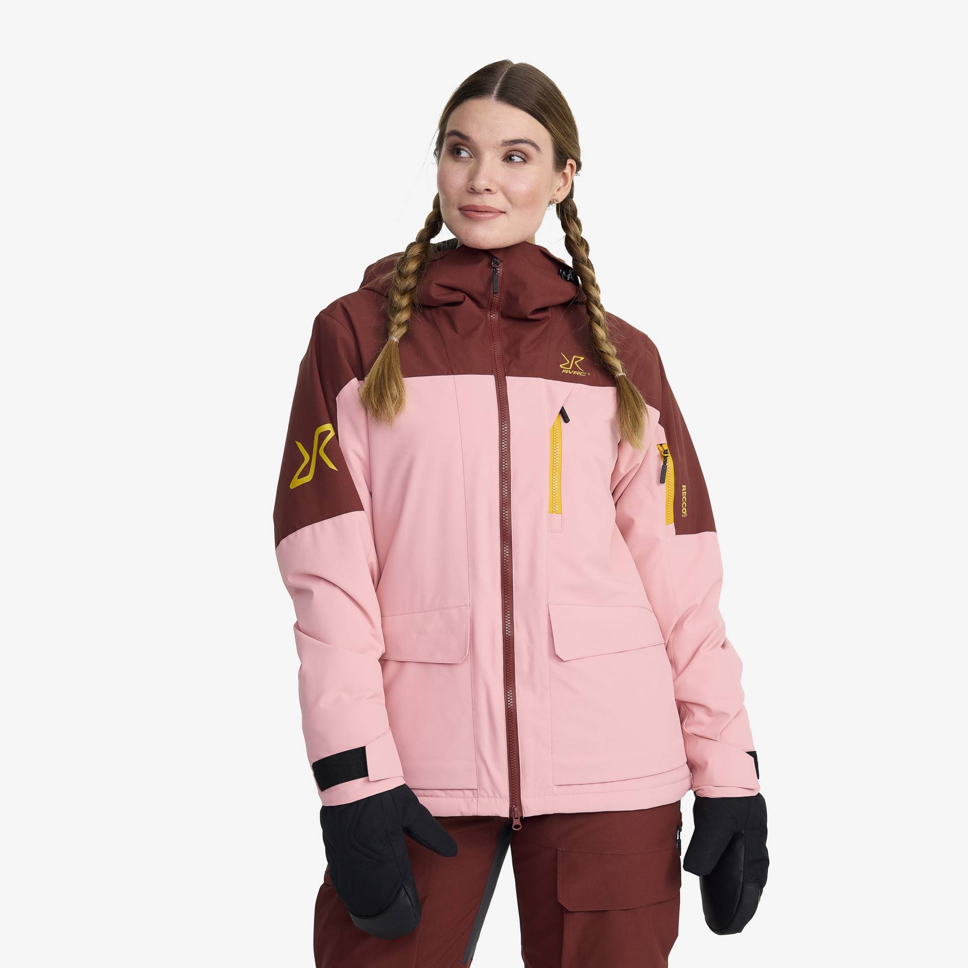 Halo 2L Insulated Ski Jacket Damen Blush, Größe:L - Skijacken von RevolutionRace