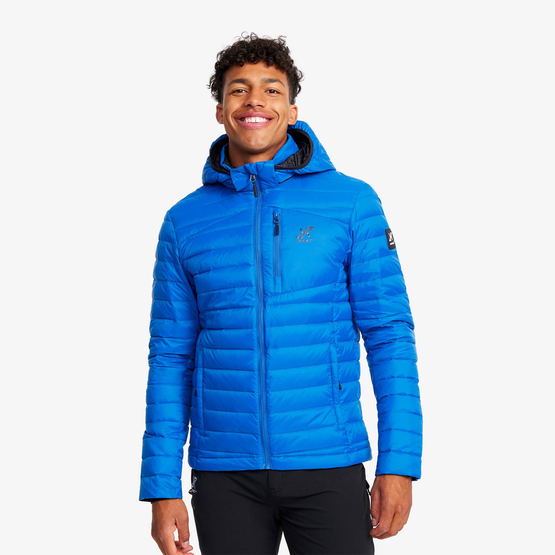 Helium Down Jacket Herren Classic Blue, Größe:L - Winterjacken von RevolutionRace