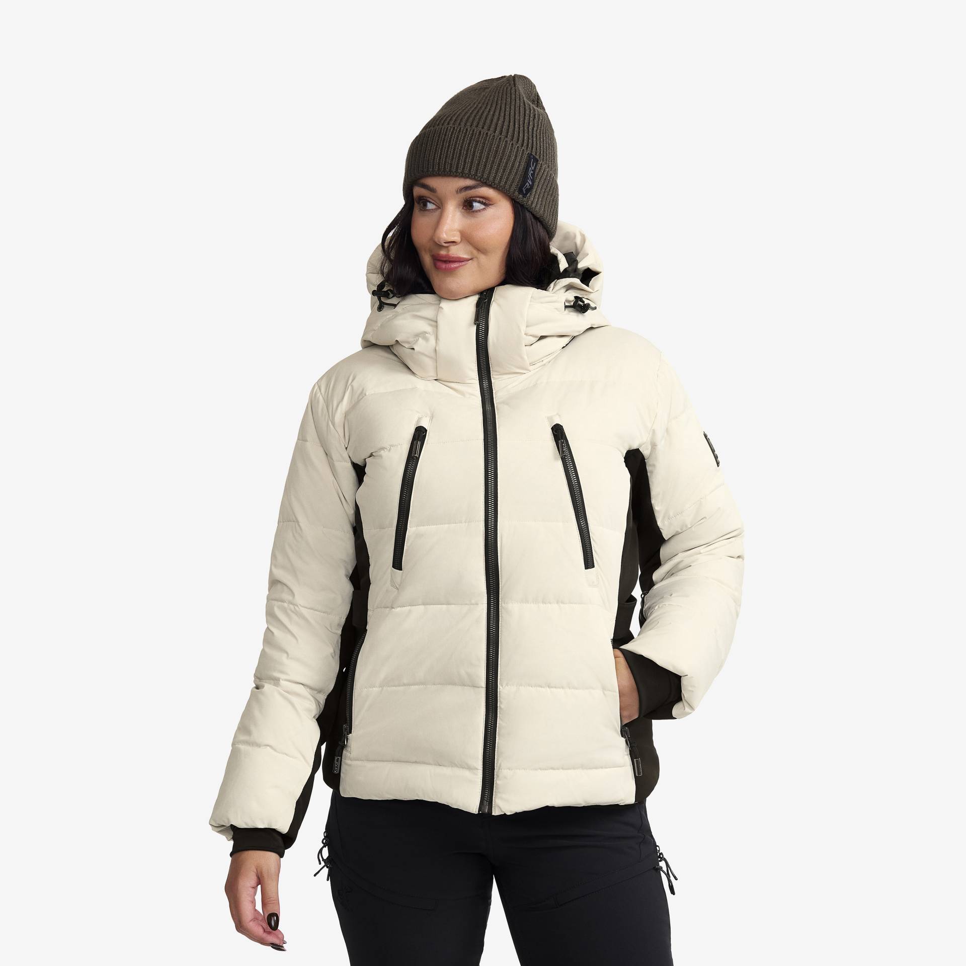 Igloo Jacket Damen Oatmeal, Größe:XS - von RevolutionRace