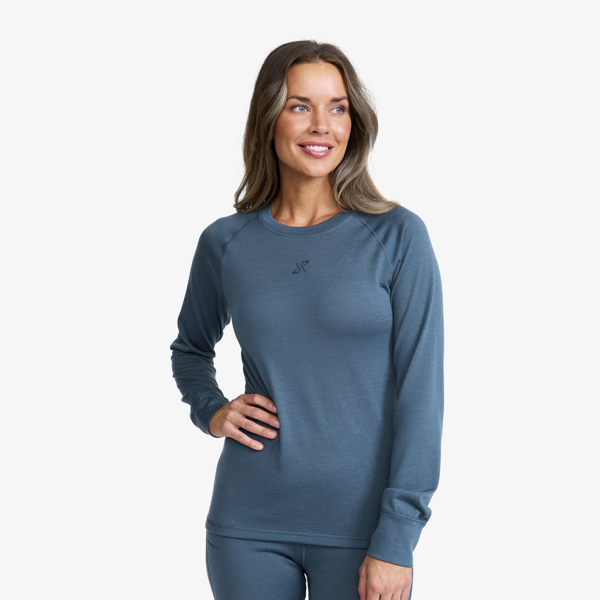 Mount Merino Long Sleeve Top Damen Orion Blue, Größe:M - Damen > Funktionsunterwäsche von RevolutionRace