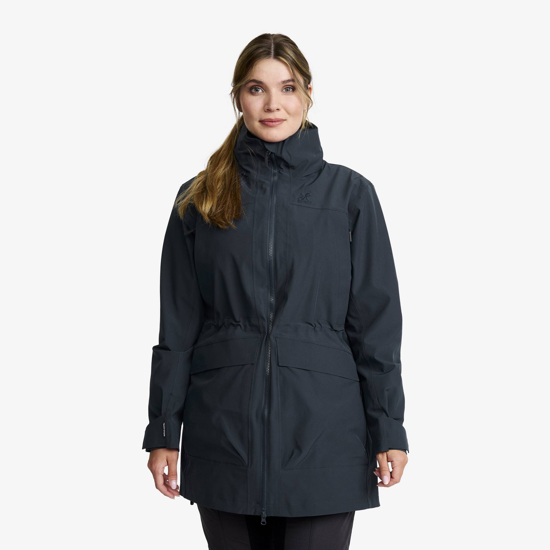 Nevis 2L Parka Damen Blueberry, Größe:L - Outdoorjacke, Regenjacke & Softshelljacke von RevolutionRace