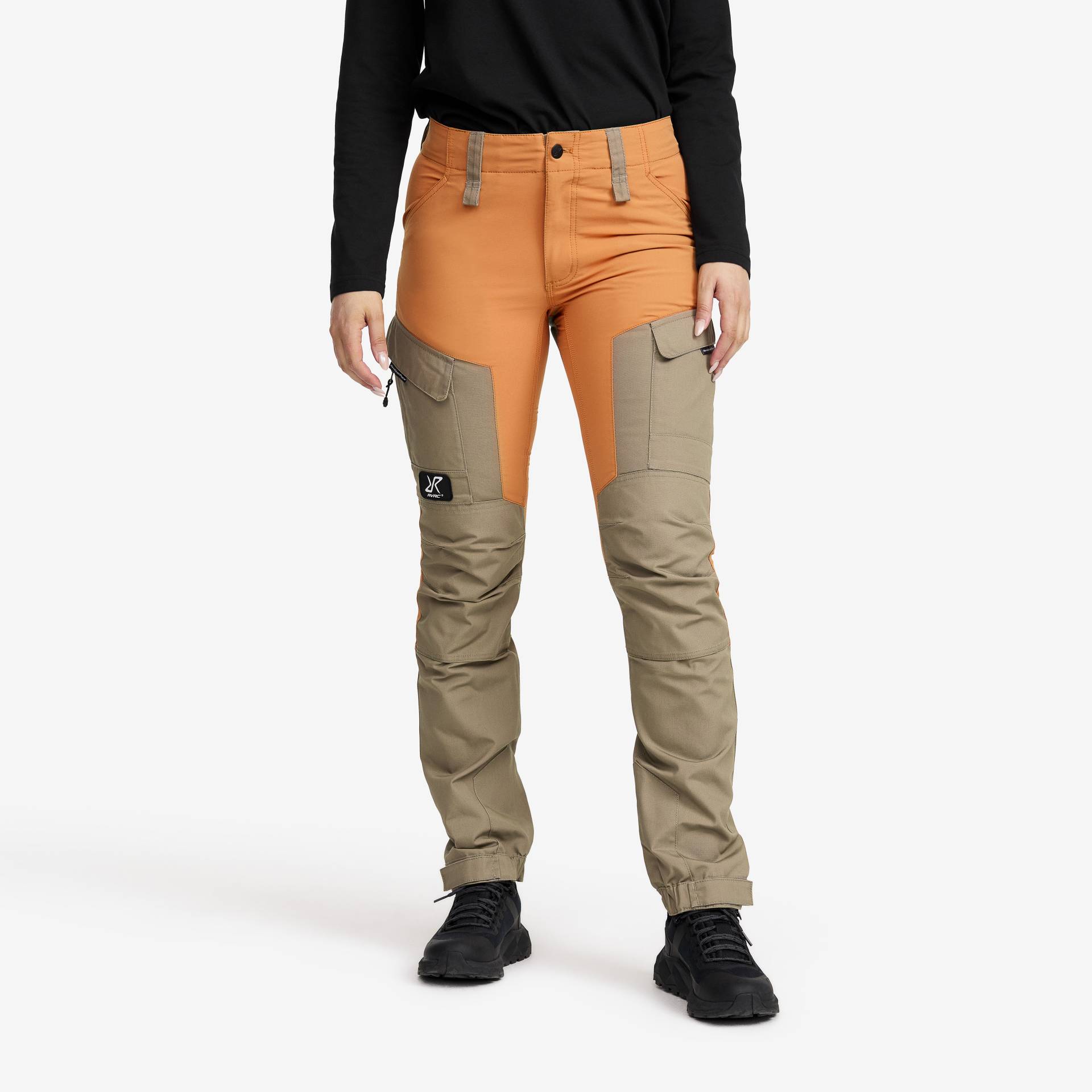 RVRC GP Pants Damen Caramel/Brindle, Größe:2XL - Outdoorhose, Wanderhose & Trekkinghose von RevolutionRace