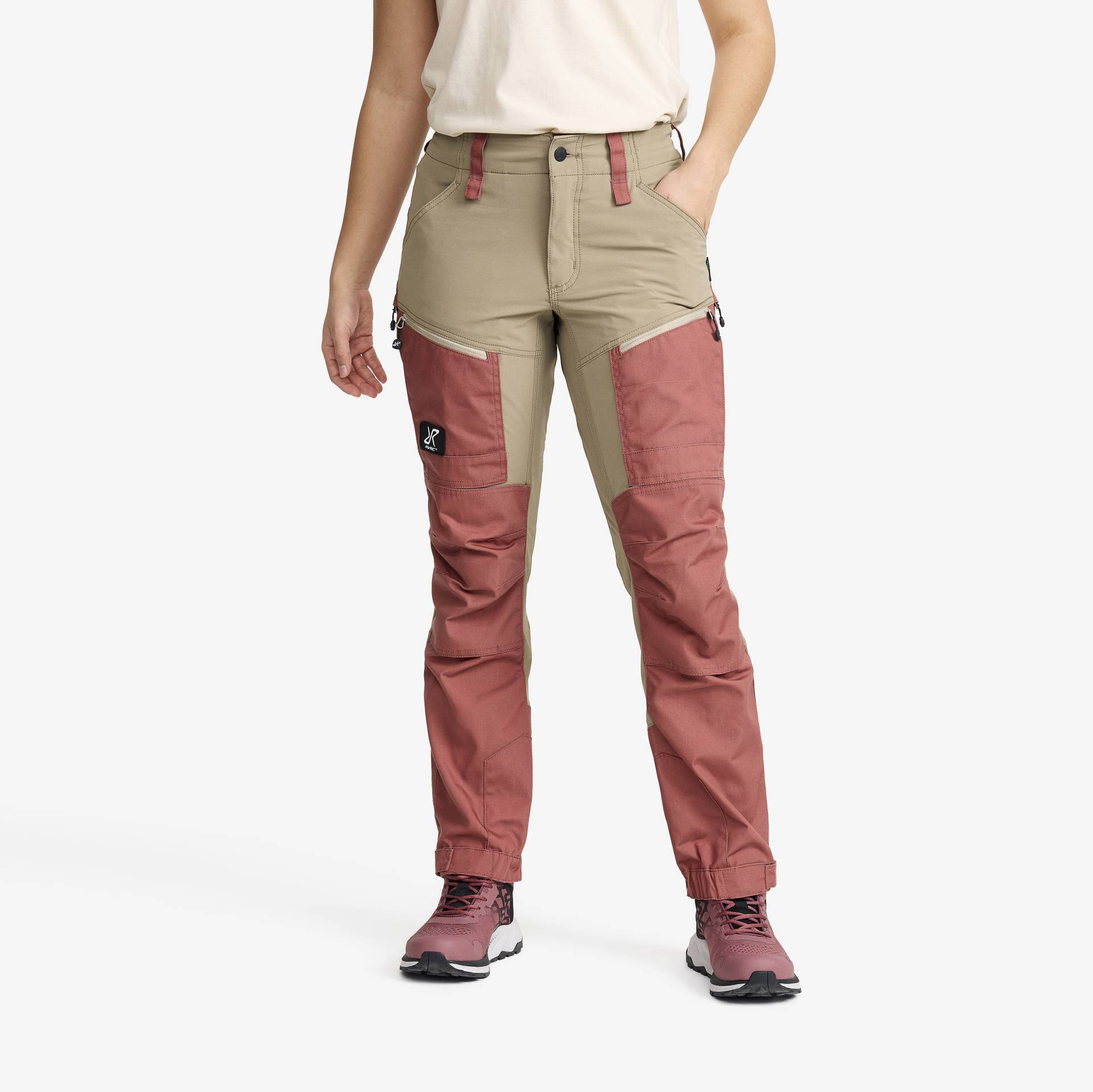 RVRC GP Pro Short Pants Damen Apple Butter/Brindle, Größe:M - RVRC GP Pro Short Pants Damen Apple Butter/Brindle, Größe:M - von RevolutionRace