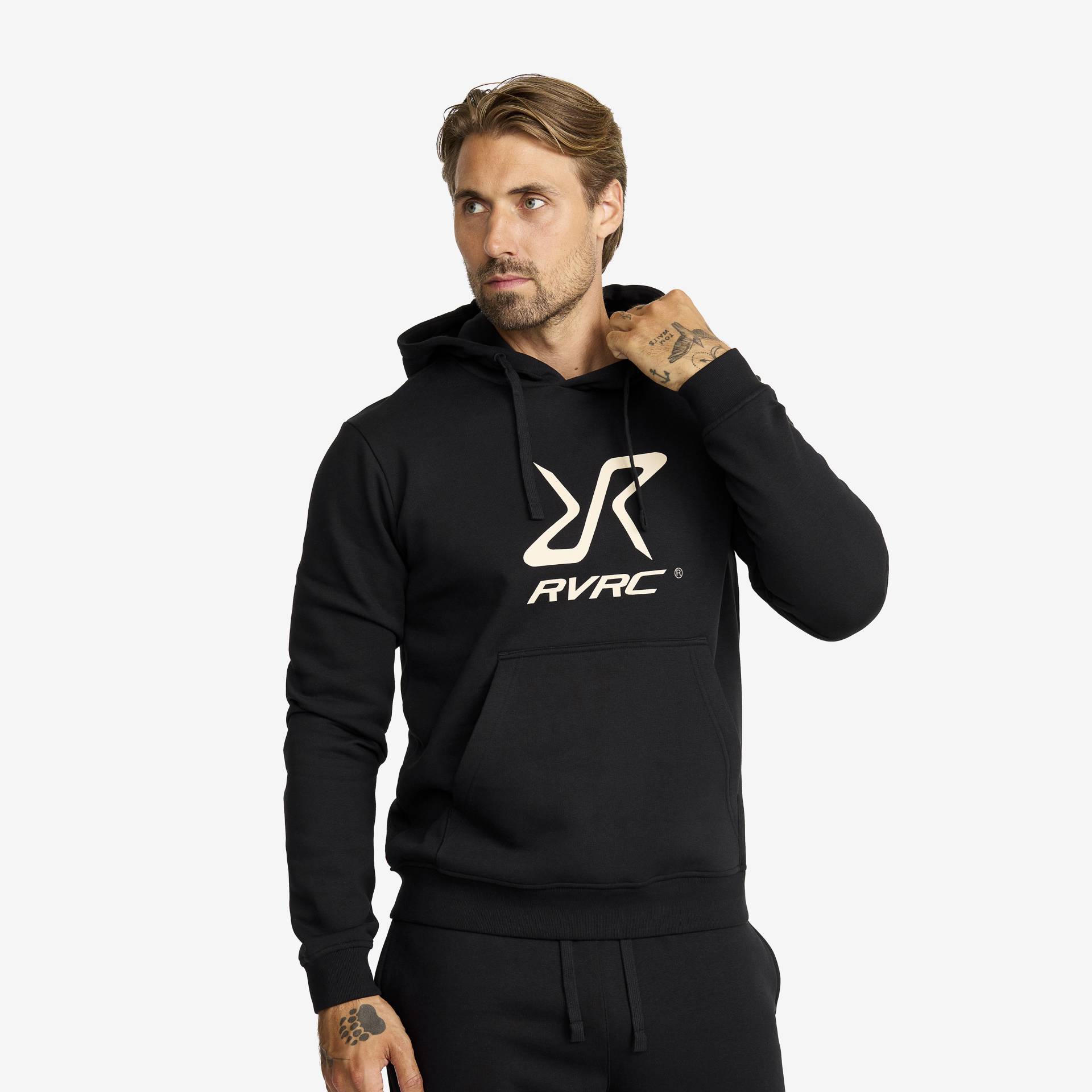 RVRC Hoodie Herren Black/Oatmeal, Größe:XL - Herren > Oberteile > Hoodies RVRC Hoodie Herren Black/Oatmeal, Größe:XL - Herren > Oberteile > Hoodies von RevolutionRace