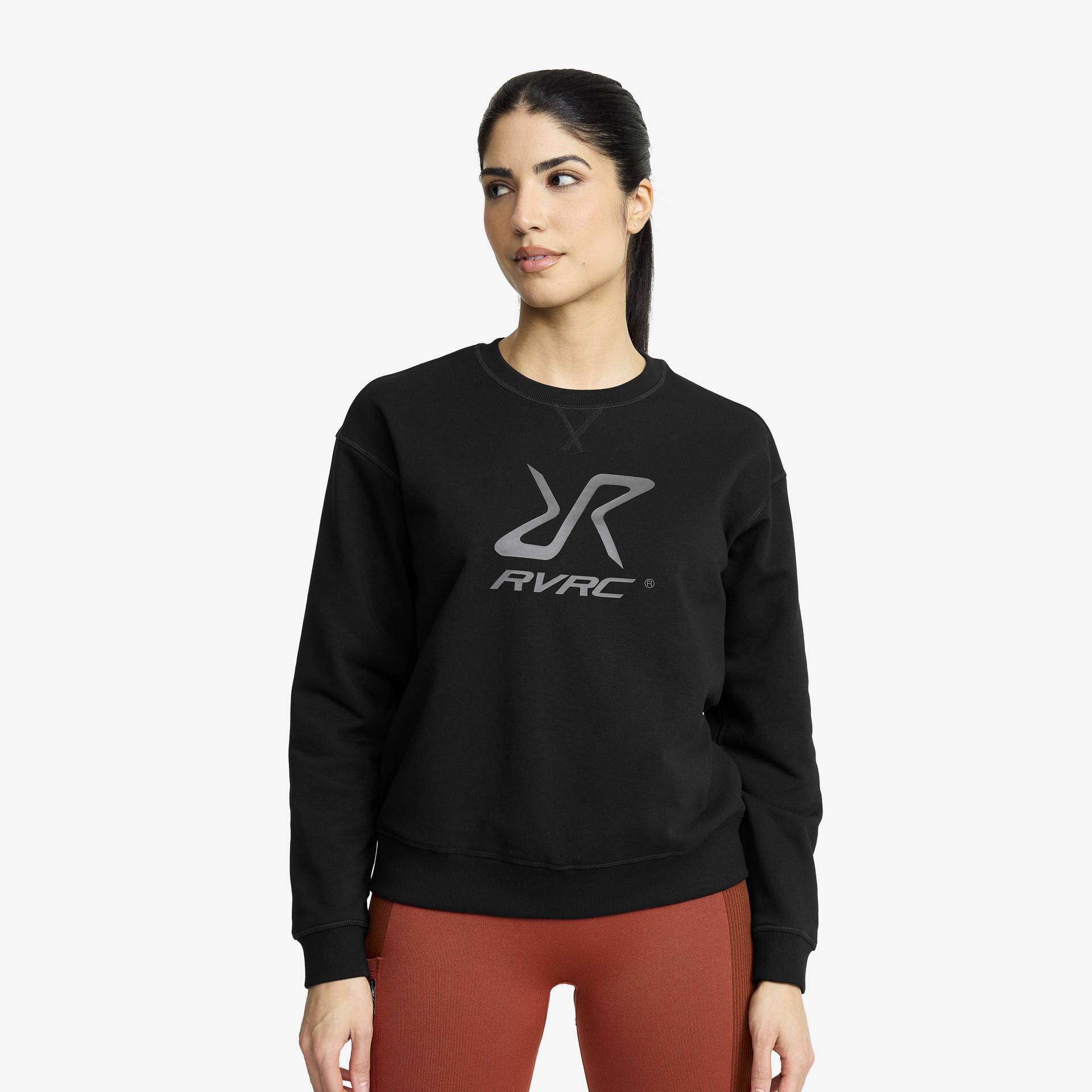 RVRC Sweatshirt Damen Black, Größe:3XL - Damen > Oberteile > Hemdblusen & Langarmshirts von RevolutionRace