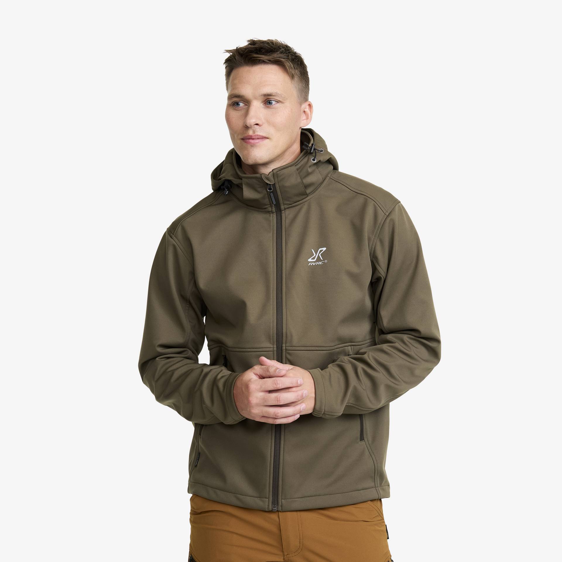 Responder Softshell Jacket Herren Light Moss Gray, Größe:3XL - Jacken > Softshelljacken Responder Softshell Jacket Herren Light Moss Gray, Größe:3XL - Jacken > Softshelljacken von RevolutionRace
