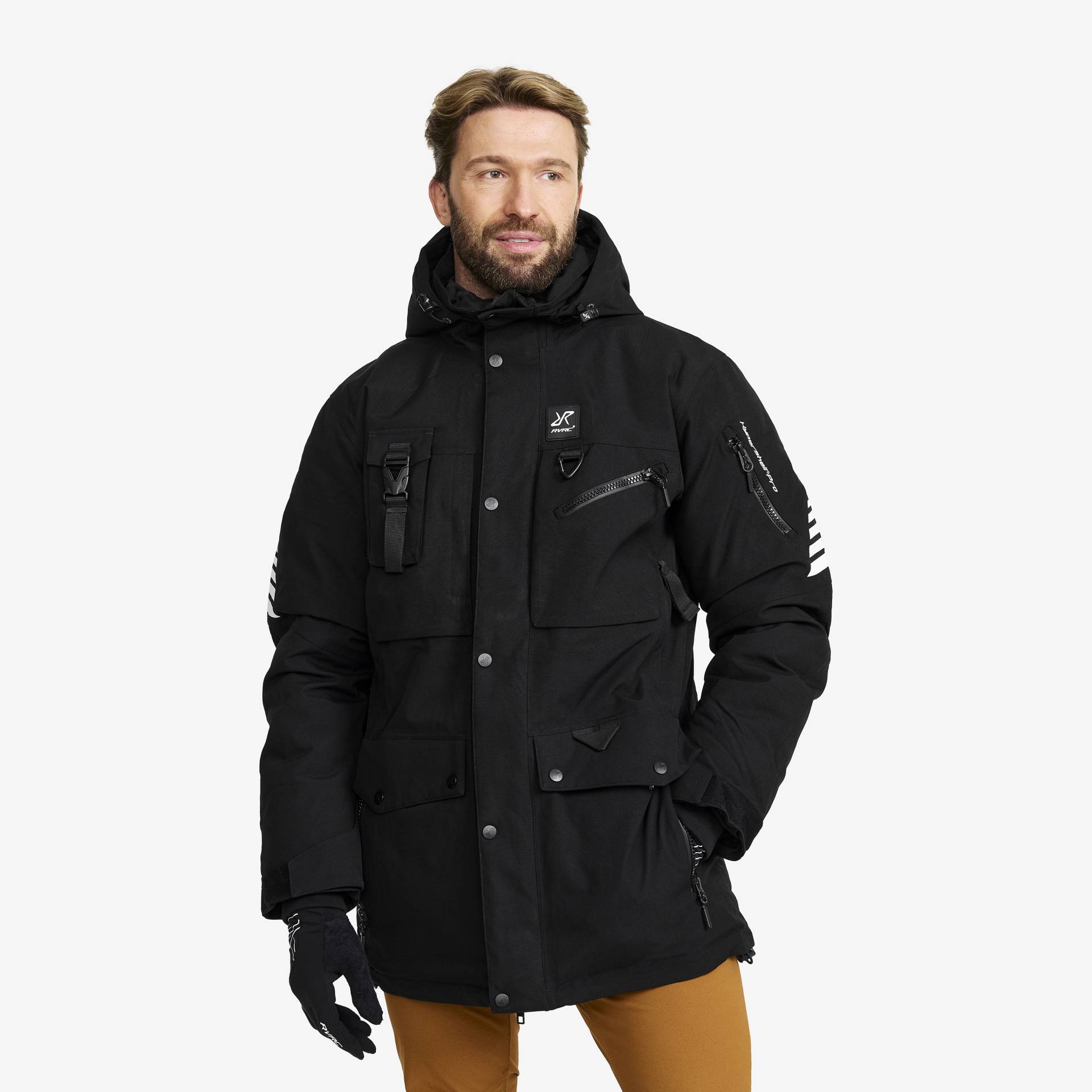 Saviour Tech 2L Insulated Parka Herren Black, Größe:L - Winterjacken Saviour Tech 2L Insulated Parka Herren Black, Größe:L - Winterjacken von RevolutionRace