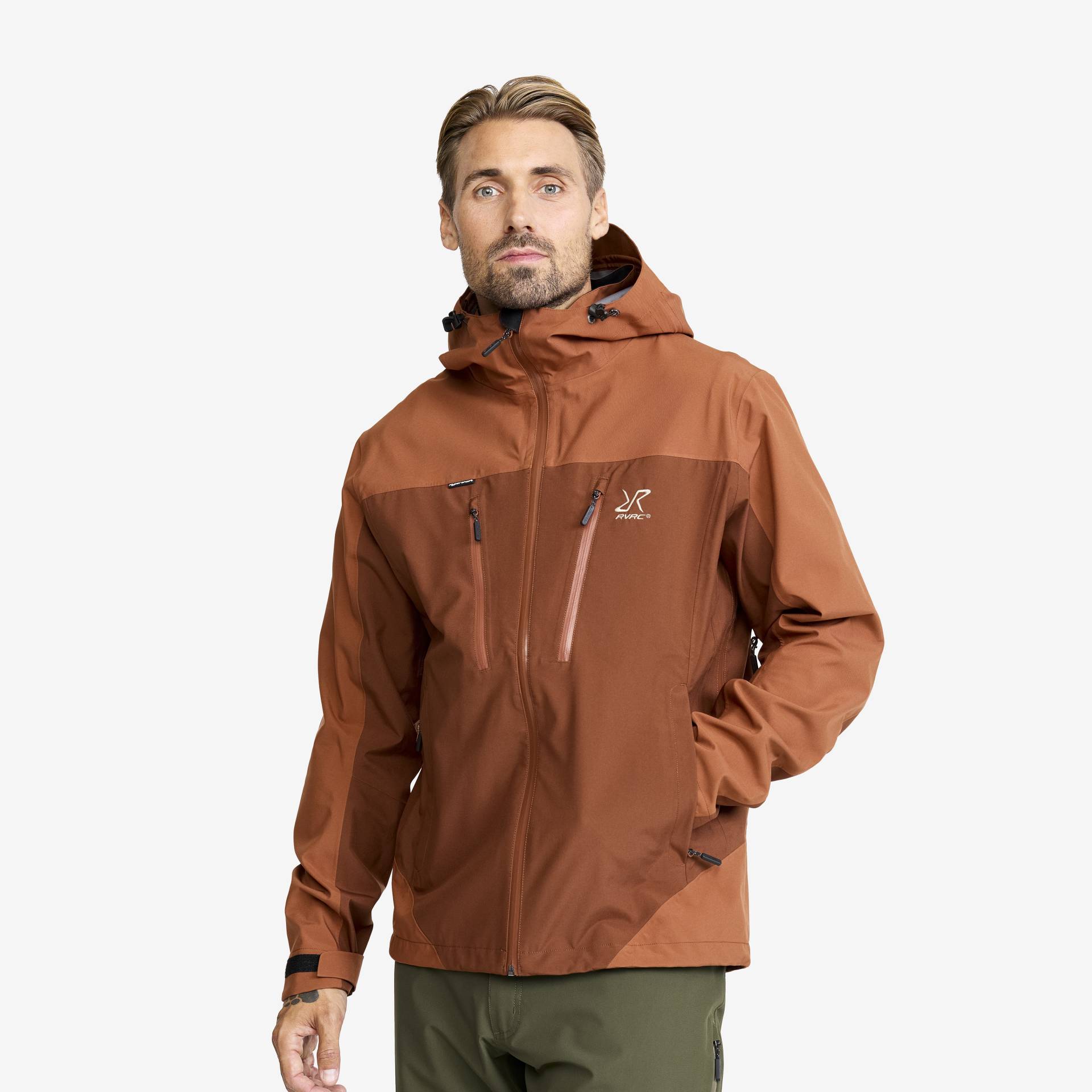 Silence Proshell 3L Jacket Herren Dusty Orange/Rusty Walnut, Größe:M - Outdoorjacke, Regenjacke & Softshelljacke Silence Proshell 3L Jacket Herren Dusty Orange/Rusty Walnut, Größe:M - Outdoorjacke, Regenjacke & Softshelljacke von RevolutionRace
