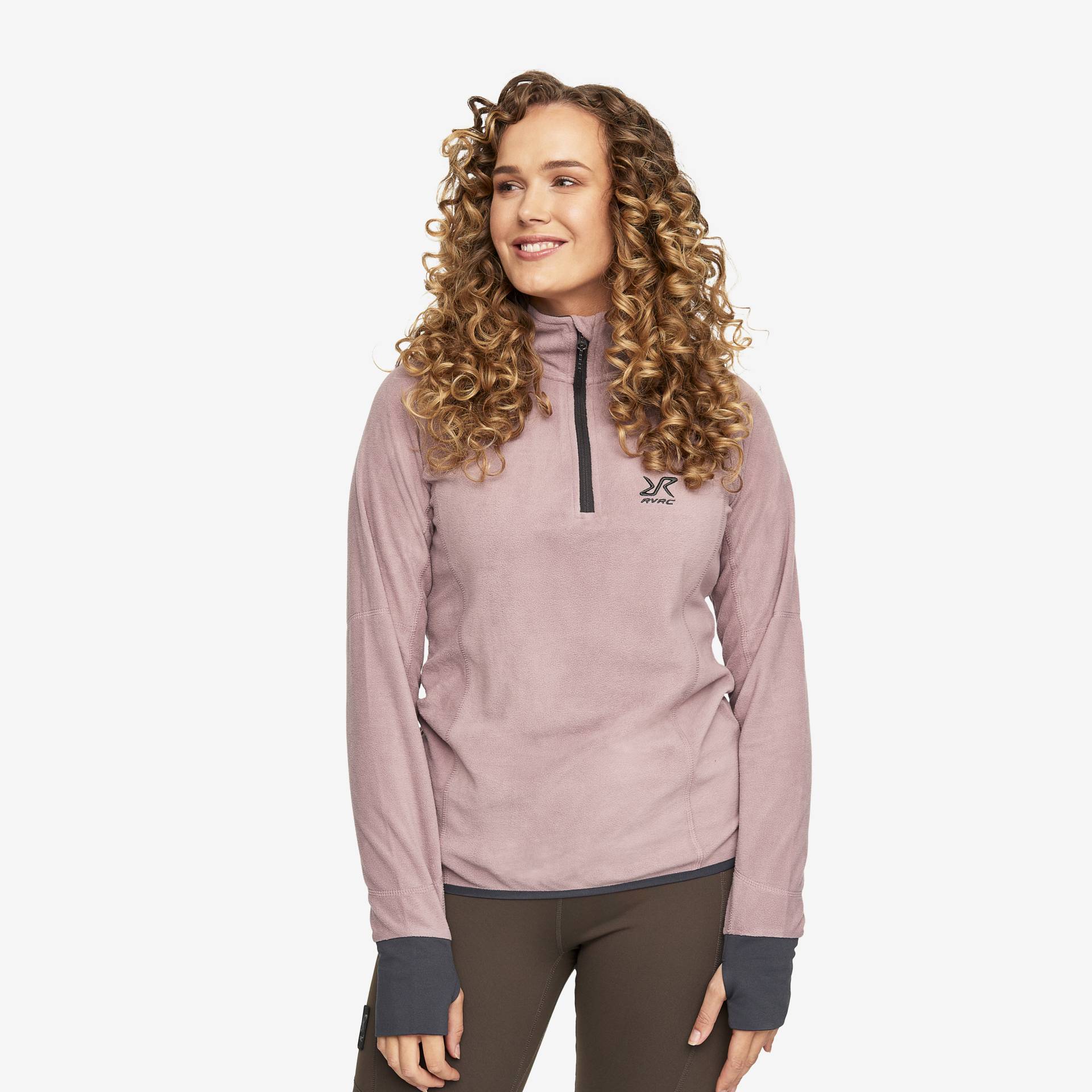 Trekker Fleece Damen Dusty Mauve, Größe:2XL - Damen > Oberteile > Fleece von RevolutionRace