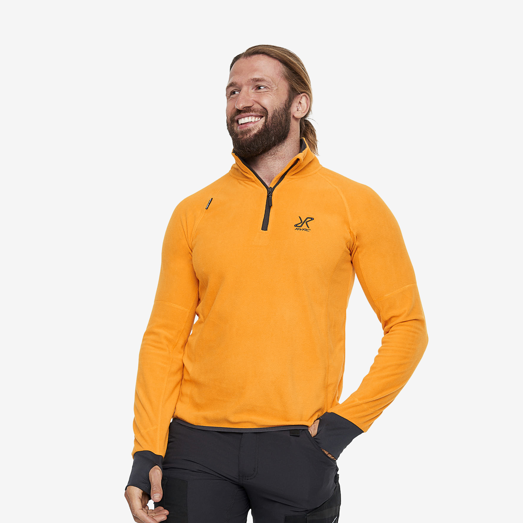 Trekker Fleece Herren Radiant Yellow, Größe:S - Herren > Oberteile > Fleece von RevolutionRace