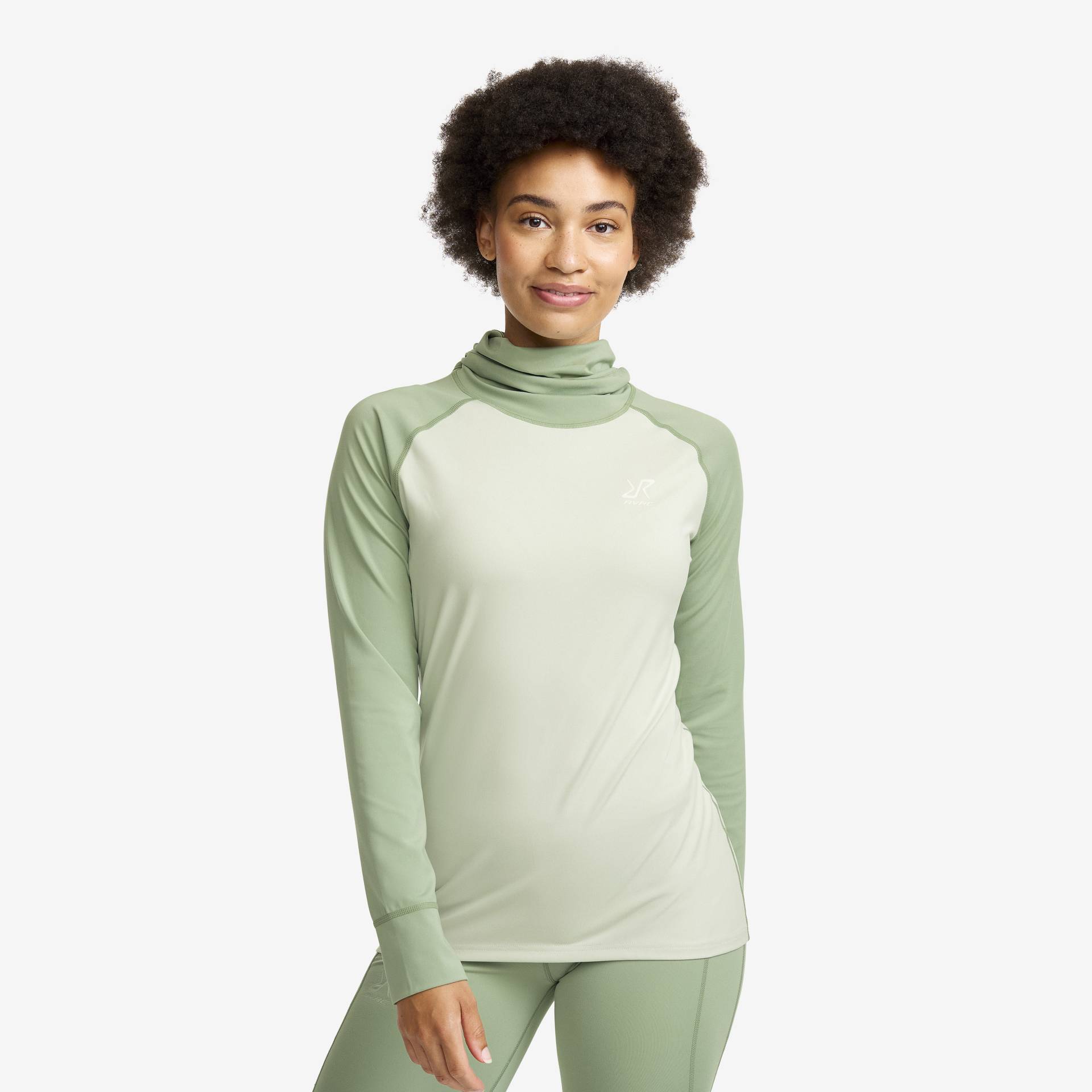 Uphill Balaclava Top Damen Mercury/Iceberg Green, Größe:L - Damen > Funktionsunterwäsche Uphill Balaclava Top Damen Mercury/Iceberg Green, Größe:L - Damen > Funktionsunterwäsche von RevolutionRace