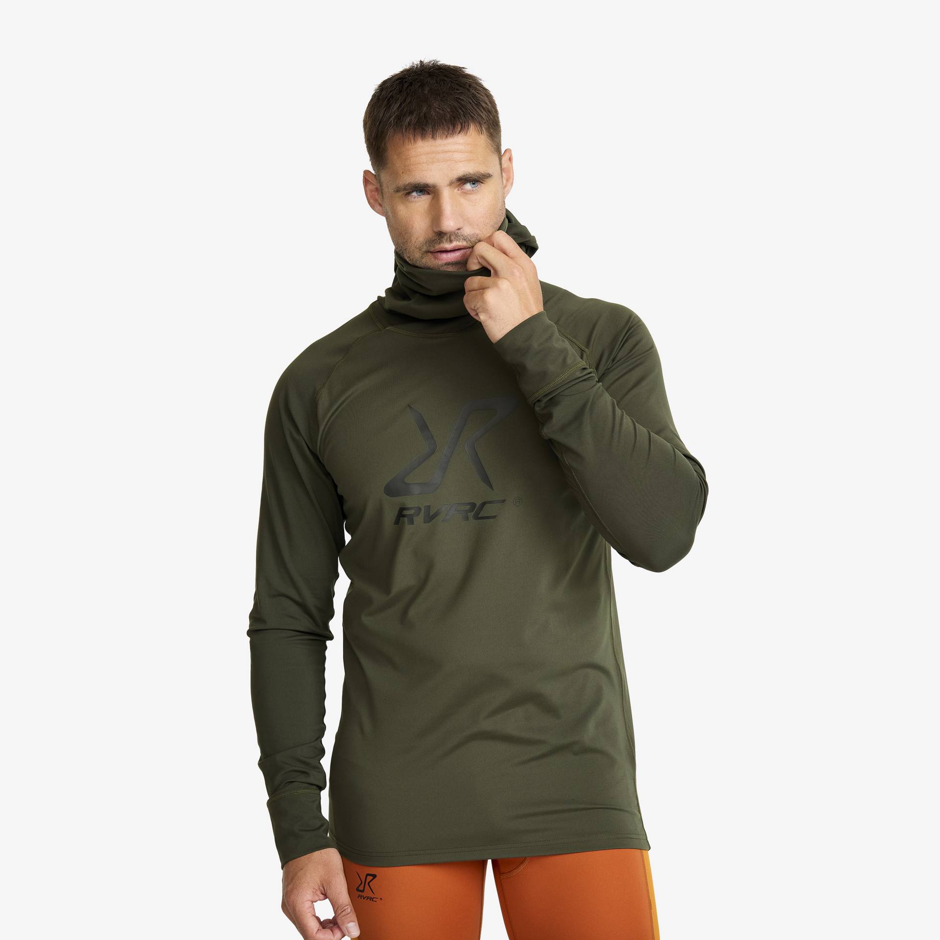 Uphill Balaclava Top Herren Forest Night/Rosin Green, Größe:S - Herren > Funktionsunterwäsche Uphill Balaclava Top Herren Forest Night/Rosin Green, Größe:S - Herren > Funktionsunterwäsche von RevolutionRace