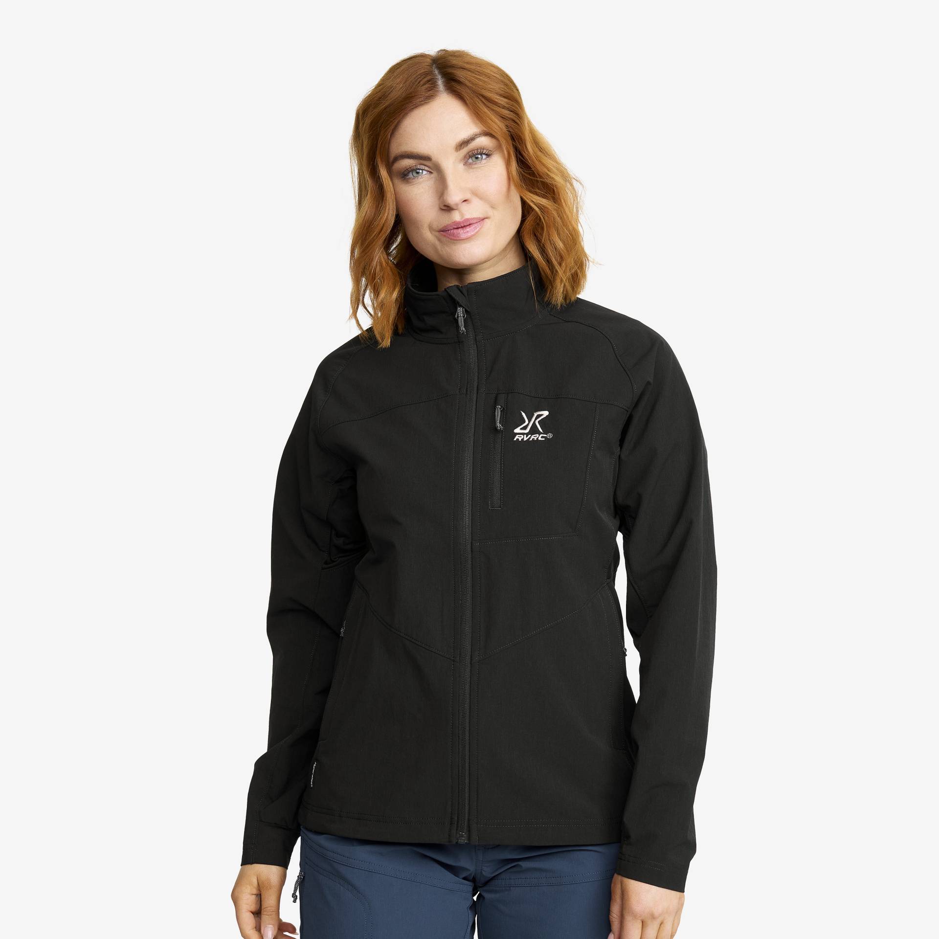 Venue Light Softshell Jacket Damen Black, Größe:L - Damen > Jacken > Windbreakers von RevolutionRace