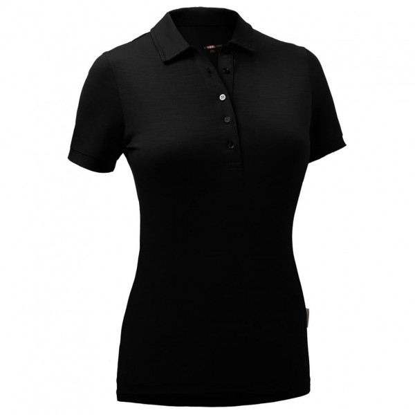 Rewoolution - Women's Mirth - Polo-Shirt Gr L schwarz von Rewoolution