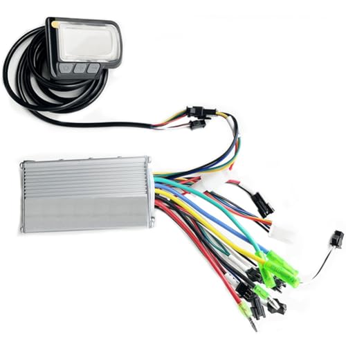 Reykentu Ebike Controller Kit Elektrofahrrad E Scooter Zubehörteil Bürstenloser Motor LCD-Display 24V 36V 48V 250W von Reykentu