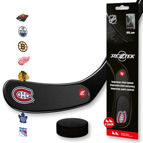 Rezztek NHL Edition (Montreal Canadiens) - Hockeyschläger-Tape Alternative - Hockeyschlägerklinge Performance Grip - für Eis- & Straßenhockeyschlägerklingen - Verwendet von NHL Spielern von Rezztek