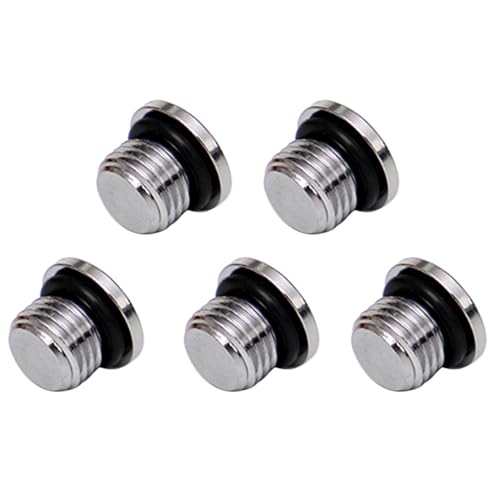 Rfeeuubft 5X Tauchen Tauchen Erste Stufe Atemen Regler LP Niedriger Druck Port Stecker Tauchen Tauchen ZubehöR Teile von Rfeeuubft