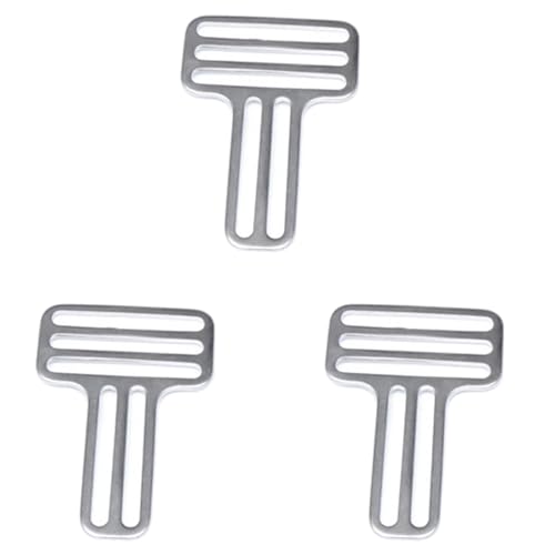 Rheross 3X Sidemount-Gurtbandhalter Aus Edelstahl zum Tauchen, Passend für 5-cm-Gurtband, Langlebiges BCD-Zubehör, Stil 4 von Rheross