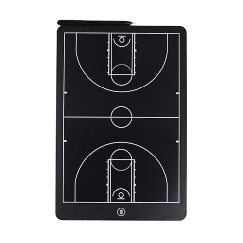 Rheross Elektronisches Basketball-Coaching-Board, Digitales Strategie-Markierungsboard mit LCD-Bildschirm und Eingabestift für Basketball, Fußball von Rheross