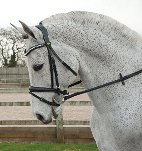 Rhinegold 0 Anatomic Bridle-Pony-Black Trense, Schwarz von Rhinegold